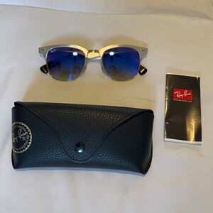 Ray-Ban RB 3507 Clubmaster Aluminum Sunglasses